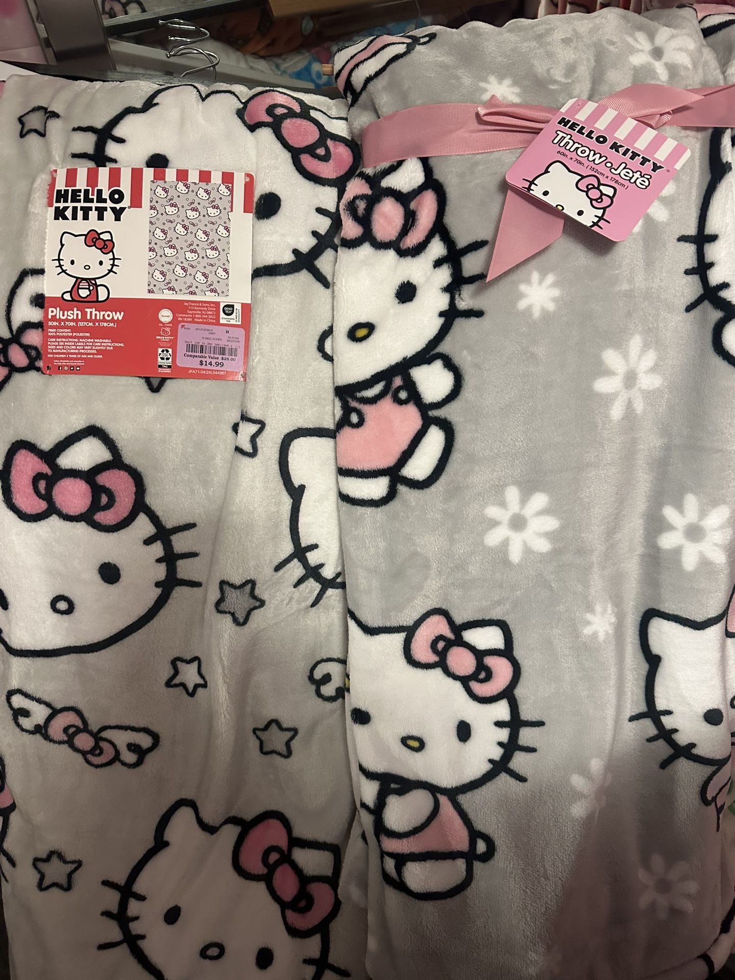 Hello kitty blankets