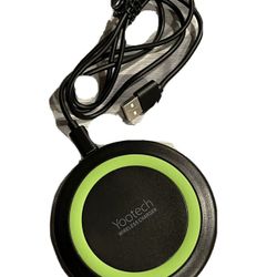 Yootech Wireless Charger Black/Green Qi-Certified 10W Fast Wireless Charging Pad