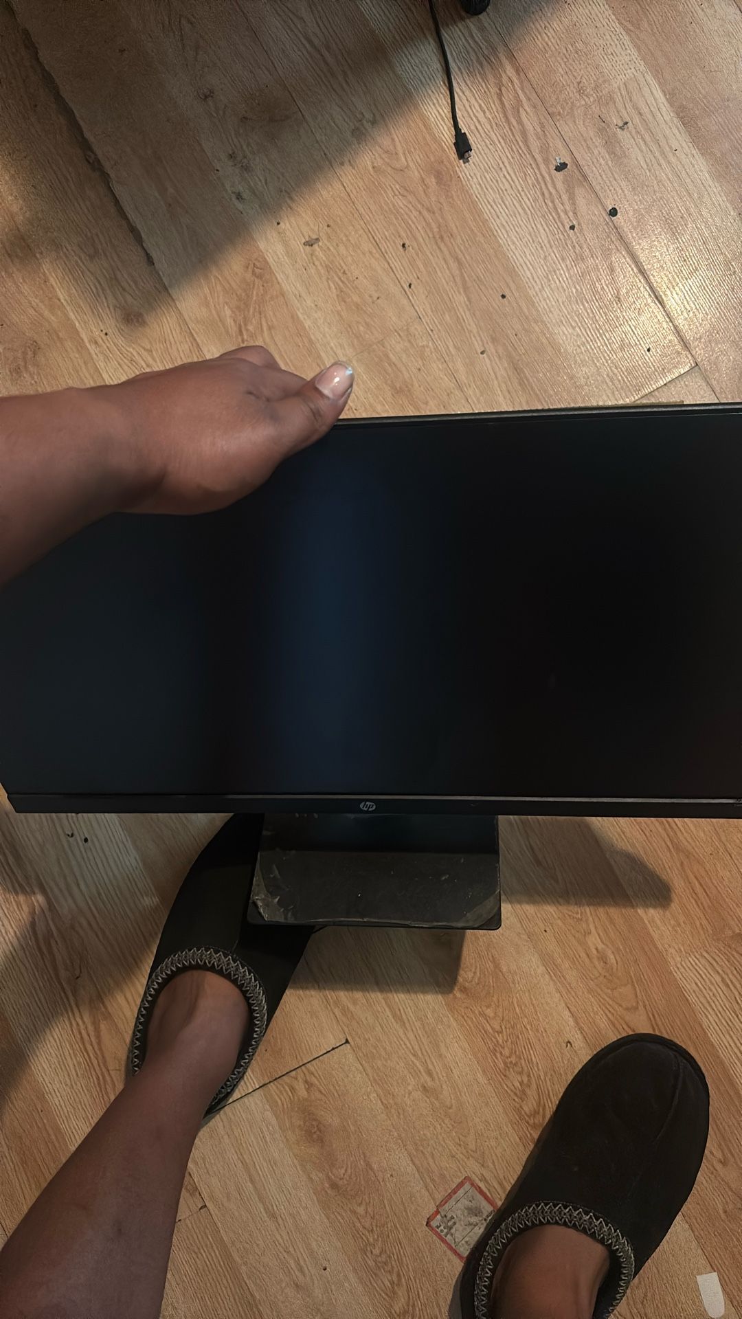 HP Montior Works No Power Cord 