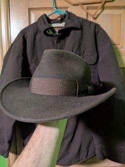 Official Licensed Indiana Jones Wool Felt Fedora Hat (Size Large / Dorfman Pacific)