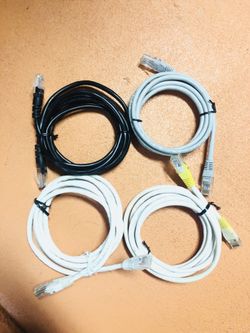 RJ45 CAT 5E and CAT5 Internet CABLE