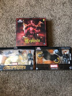 Marvel Legends Mephisto and Ghost Rider’s Set