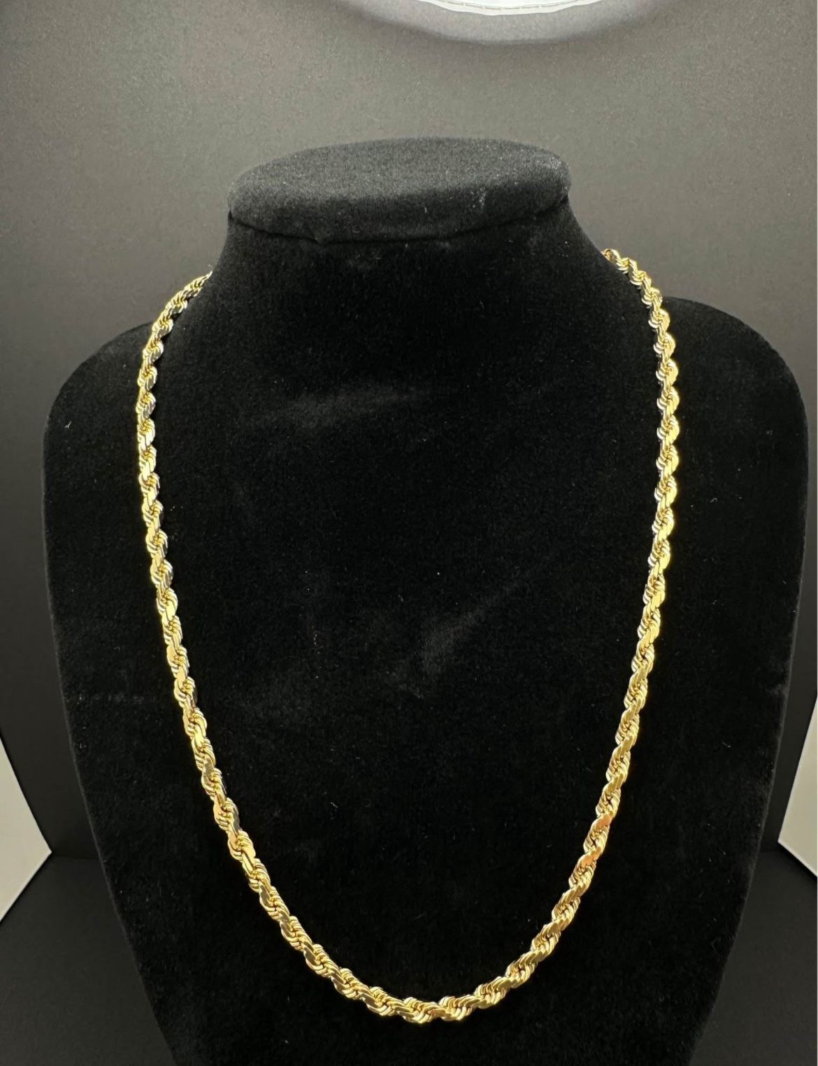 14k Gold rope chain