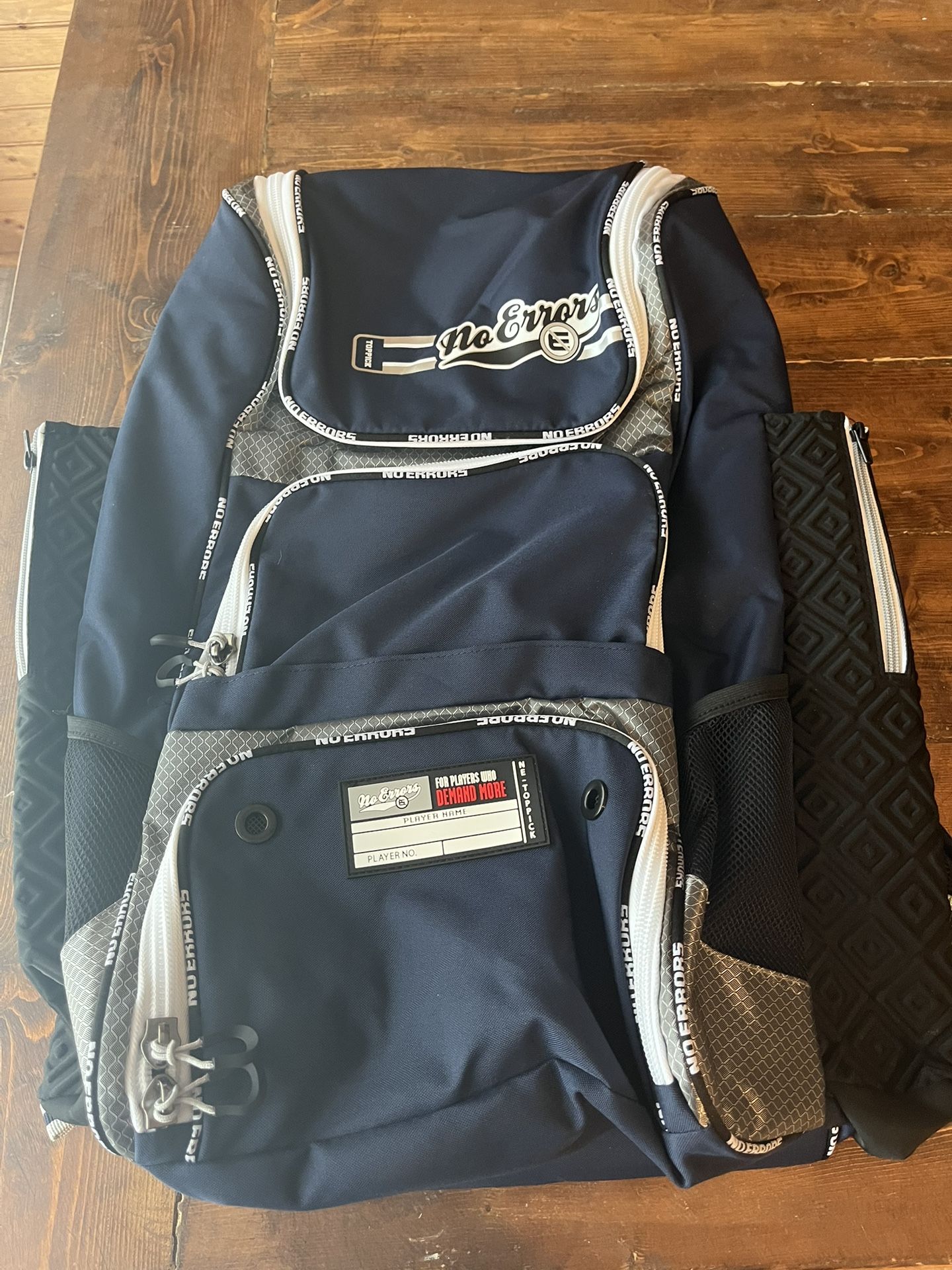No Errors Baseball/Softball Backpack
