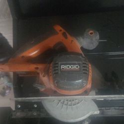Ridgid Skill Saw And Battery Charger