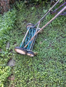Awesome old lawnmower