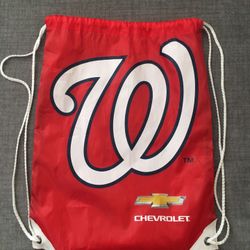 Washington Nationals Drawstring bag