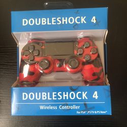 Brand New Red Camo Ps4 Controller 