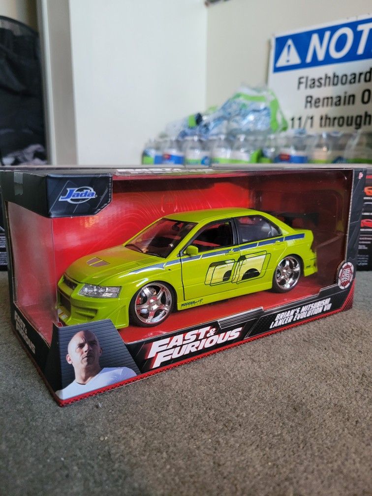 Jada Fast And Furious Brian's Mitsubishi Evo 7
