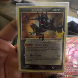 Gold star Greninja promo