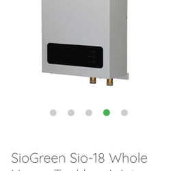 Sio GREEN SI0 18 ELECTRIC TANKLESS WATER HEATER