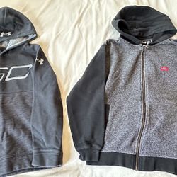 Boys’ Hoodie - Under Armour and Vans