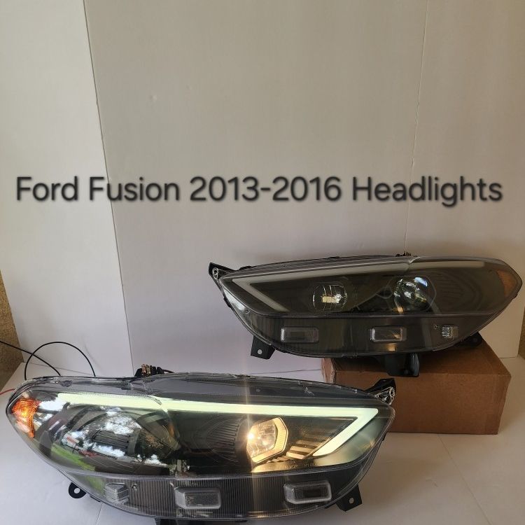 Ford Fusion 2013-2016 Headlights 