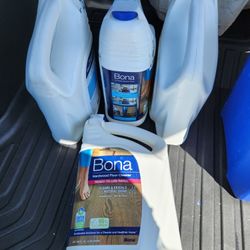 Bona Hardwood Floor Cleaner.