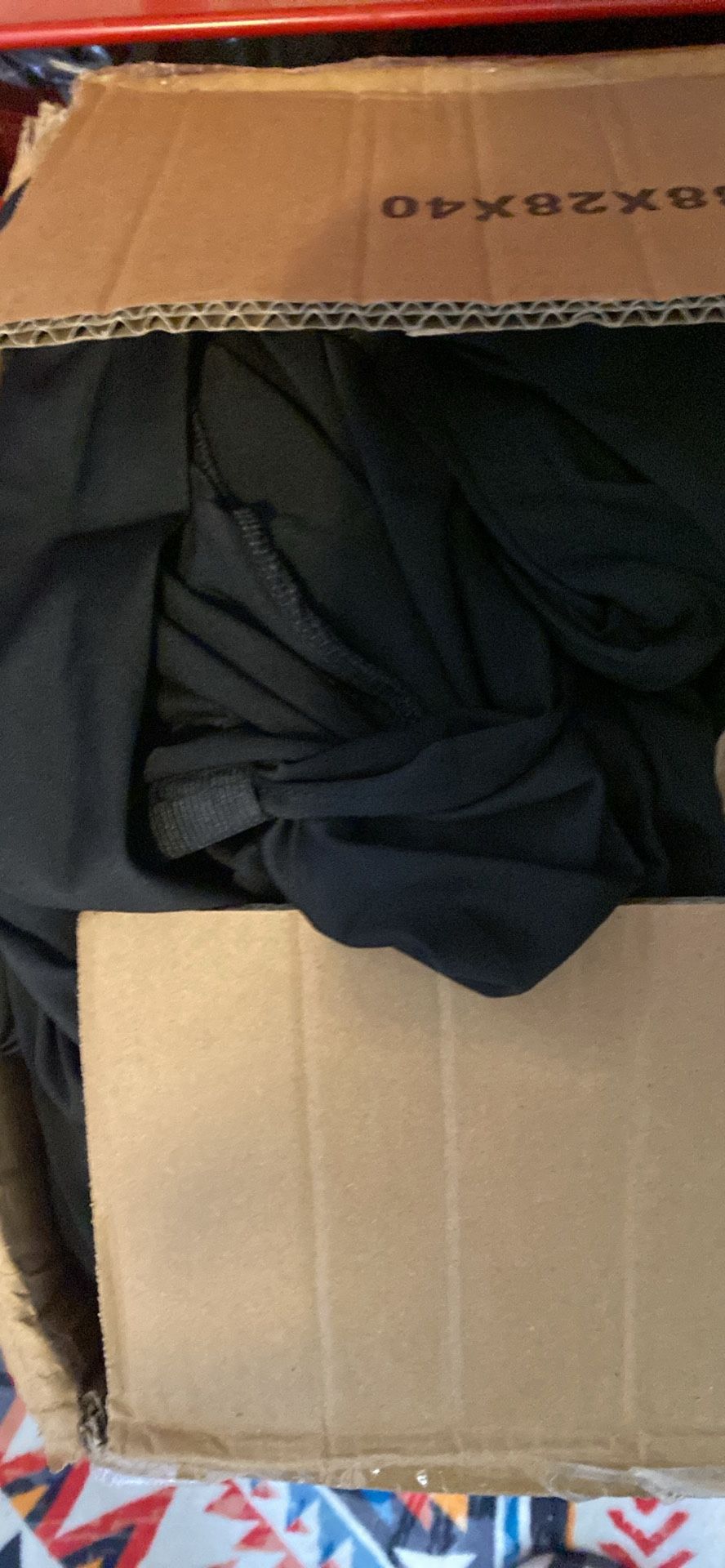 60 Black Spandex Chair Covers 