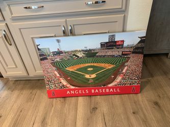Angels Stadium Canvas