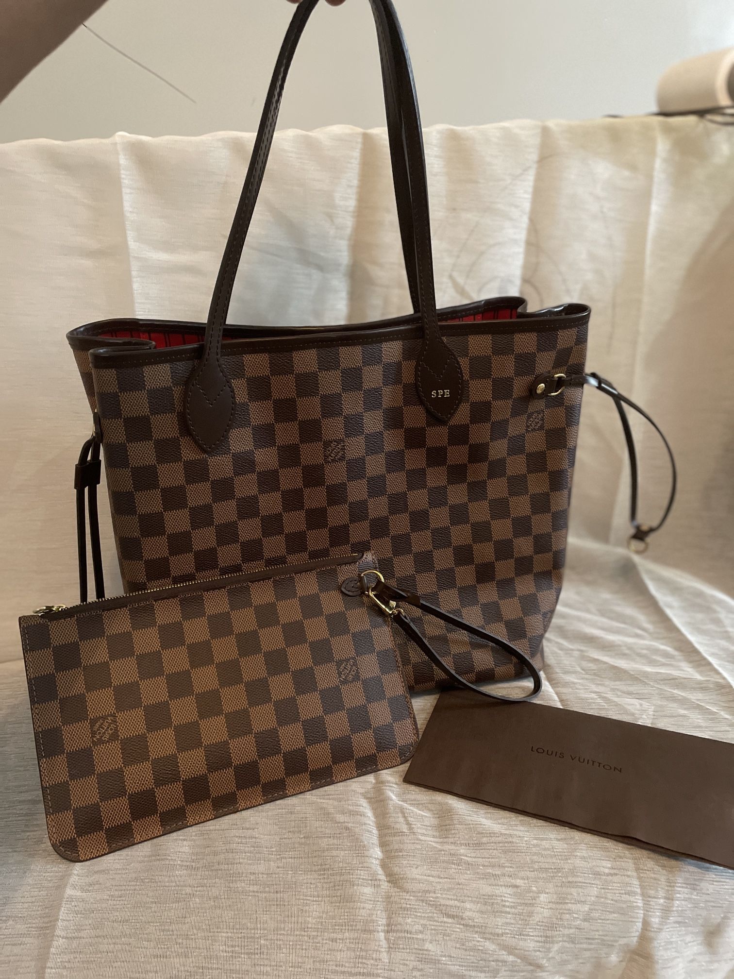 Louis Vuitton by the pool Neverfull pouch for Sale in Washington, DC -  OfferUp