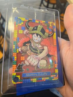 One Piece op17 prerelease winner card sealed
