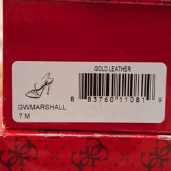 Gold GW Marshal Heels