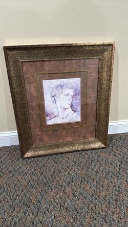 $25 Framed Classical Art Print – Michelangelo Style