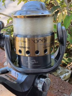 Shimano Saragosa 10000...OLD SCHOOL /REPAIRED Tip St Croix Rod