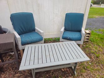 Price is firm.. beautiful teak conversation set