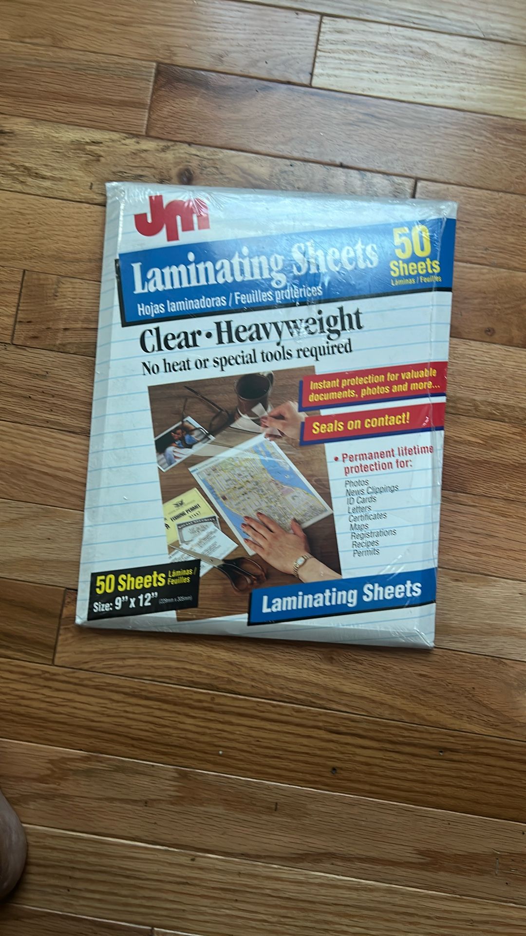 New laminating sheets 50 count sheets