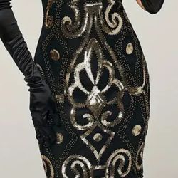 Stunning beautiful Dress— Didn’t Get To Wear To A Wedding New Large