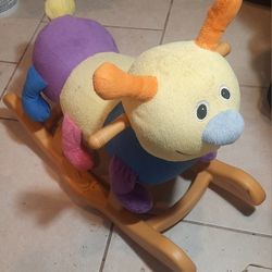 Baby rocking caterpillar - $25