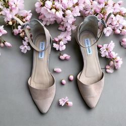 Pink Steve Madden Strapped Flats