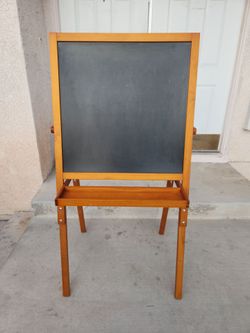 Dual Sided Wooden Art Easel