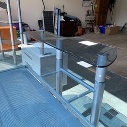  Office/Desk Set - Furniture  (Tempered Glass)