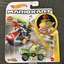 Mattel HOT WHEELS Mario Kart Bowser Jr. Flame Flyer  - NEW NIB