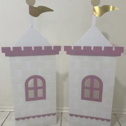 Princess Party Birthday Backdrop Decor 