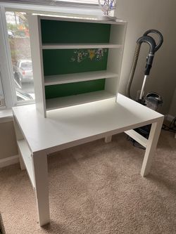 Desk With Shelf