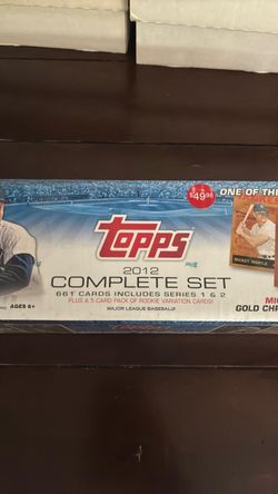 Topps 2012 Complete Baseball Card Set