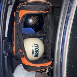 Storm Hydro X 15 Lb And Storm Spare Ball 15lb Used