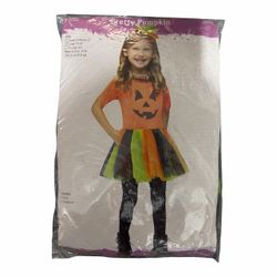 Pumpkin Dress Girl’s Child’s Halloween Costume. Size 3t/4t (New) *Dress *Headband.