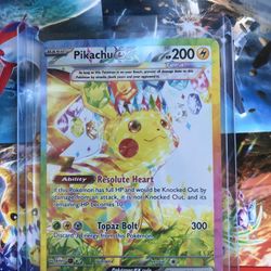 Pikachu Ex 
