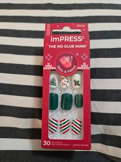 NEW! imPress. Limited Edition Holiday Press on Nails.