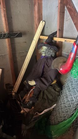 Halloween antique outdoor halloween witch