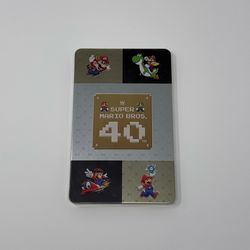 Super Mario Bros. 40th Anniversary Steelbook Game Case