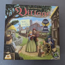 Board Game: Village w/ Inn and Port Expansions