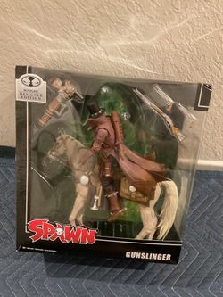 Gunslinger spawn on horse McFarlane toys figurine