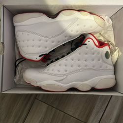 Jordan 13 White And Red Size 9.5