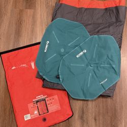 Klymit Insulated Double Sleeping Pad And two Pillows