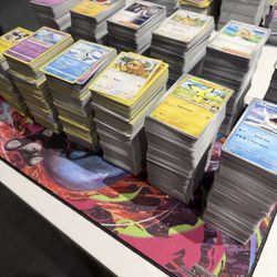 5500+ Pokemon TCG Common/Uncommon Bulk Card Lot - No energy or holos
