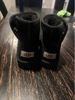 Ugg suede boots.