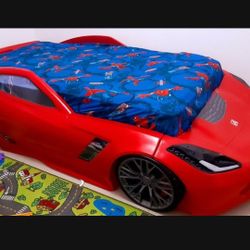 Corvette Kids Bed Like New Mattress Not Included