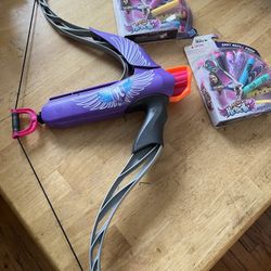 Nerf Rebelle Strongheart Bow Blaster and darts